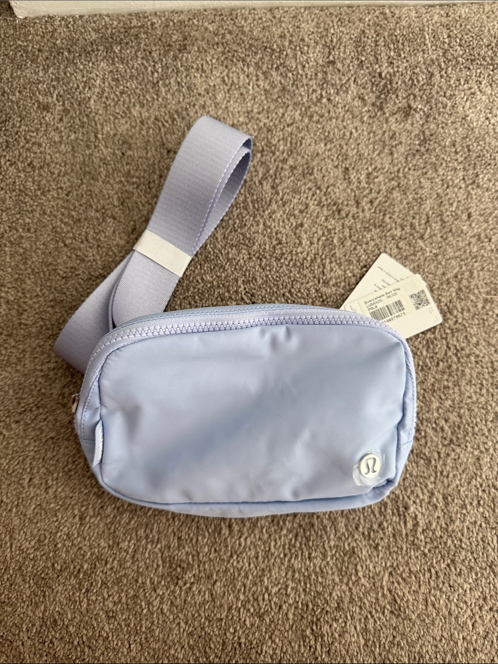 Lululemon light blue everyday belt bag